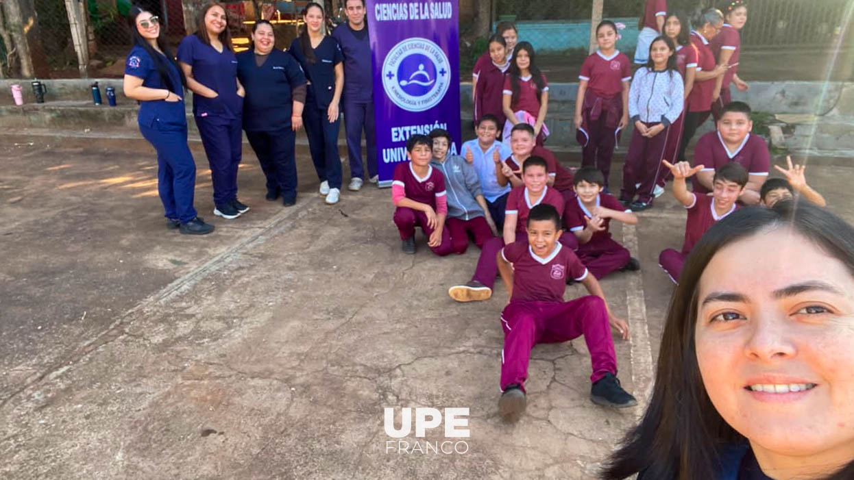UPE FRANCO DESARROLLÓ JORNADA SOBRE MOVIMIENTO Y POSTURA SALUDABLE EN EL BARRIO SAN SEBASTIÁN